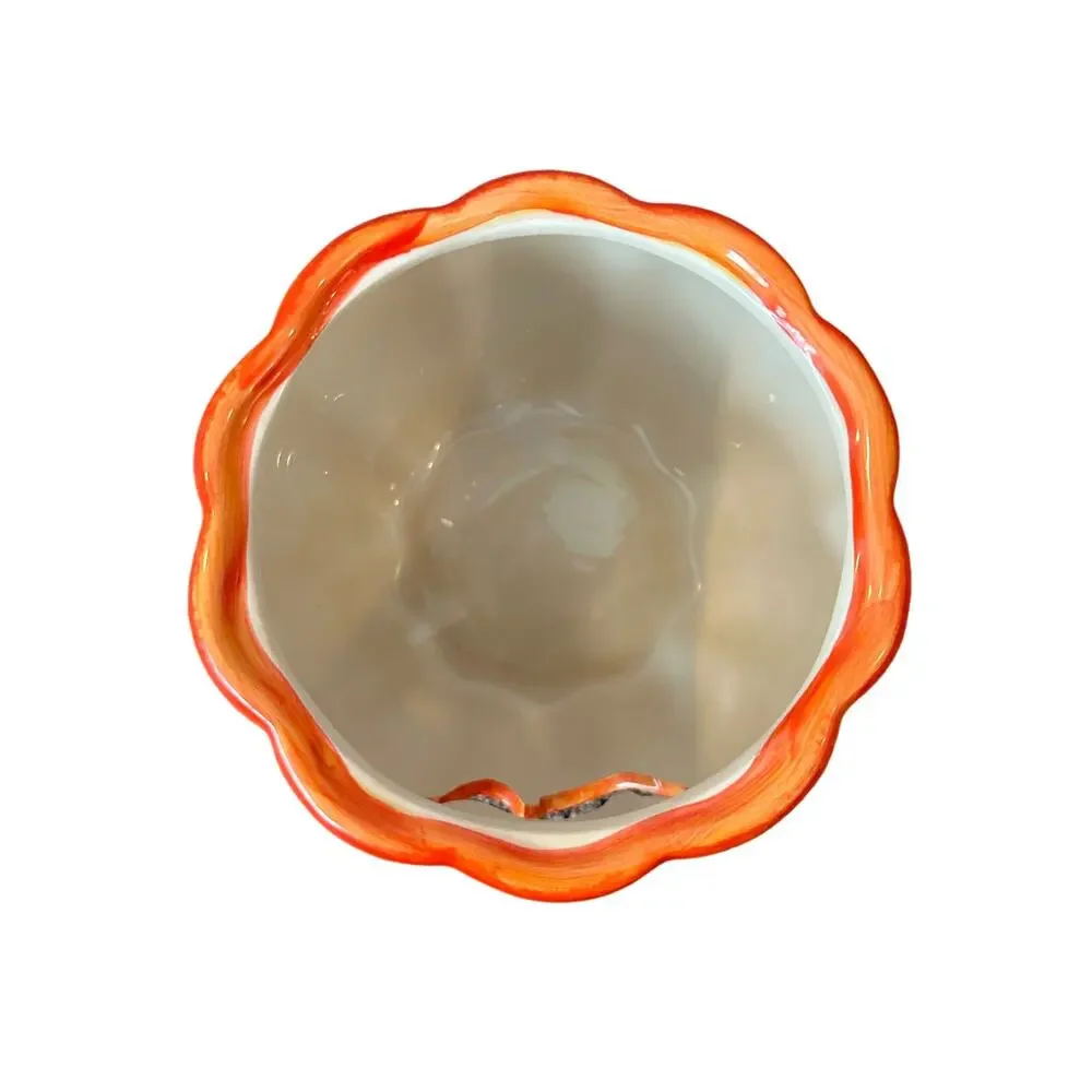 Ceramic Jack O’Lantern Halloween Decor
